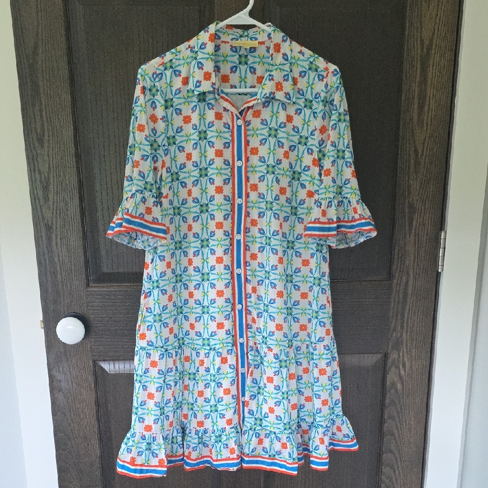 Isla Payal Colorful Floral Dress